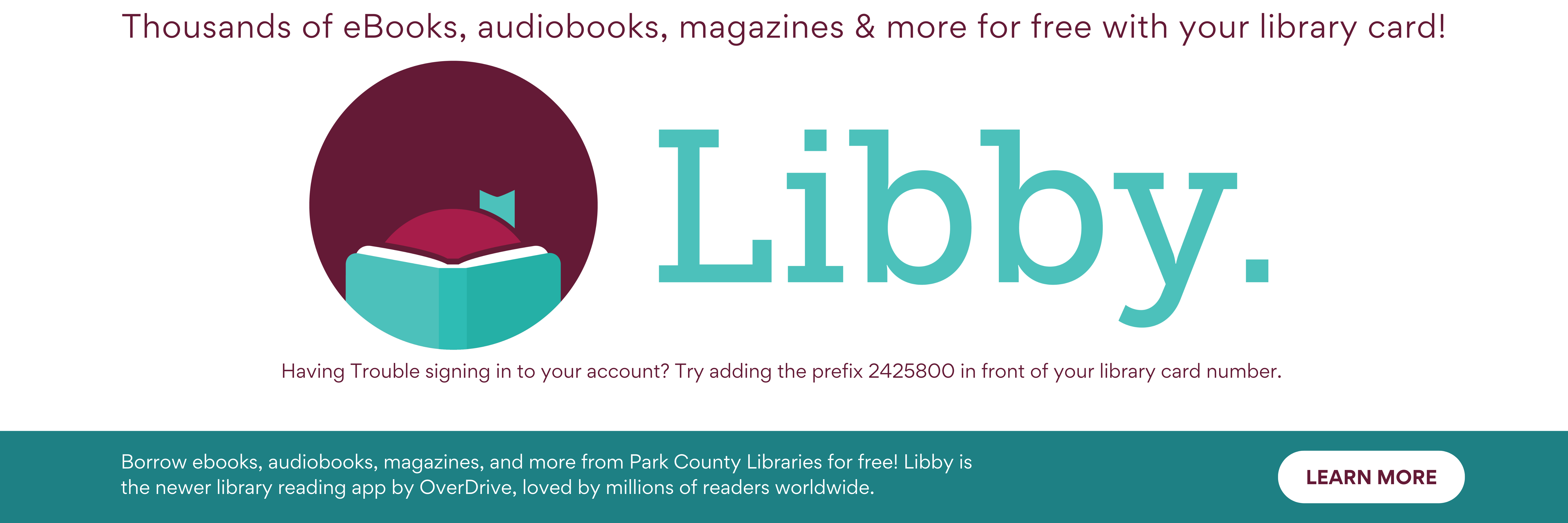 Libby ebook and audiobook app