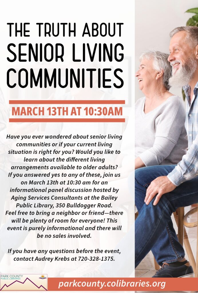 Bailey: Senior Living Informational Panal