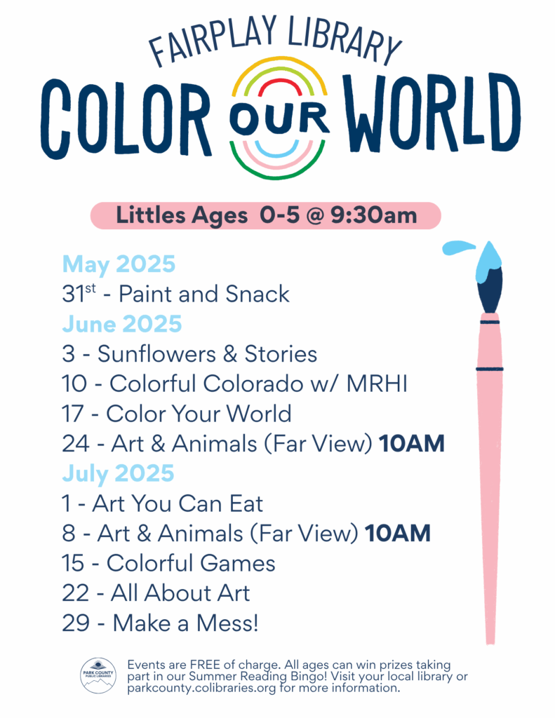 Summer Reading Littles - Make a Mess!