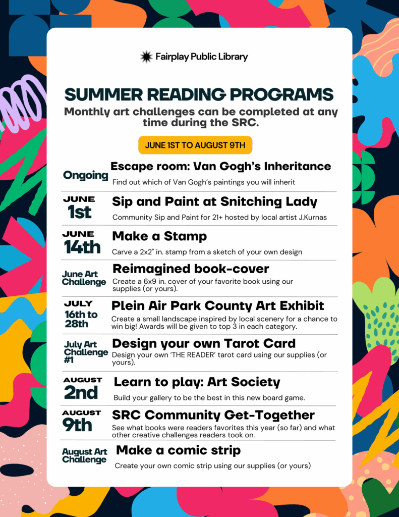 Summer Reading Teen & Adult (Passive Programs)