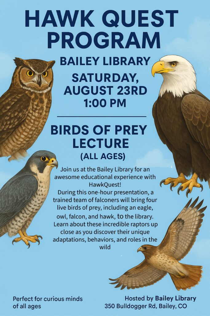 Bailey: Hawk Quest! Live raptor presentation