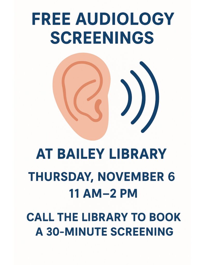 Bailey: Free Hearing Screening