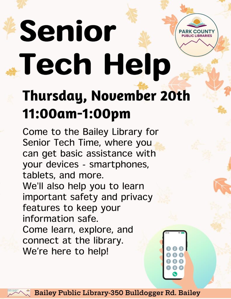 Bailey: Senior Tech Help