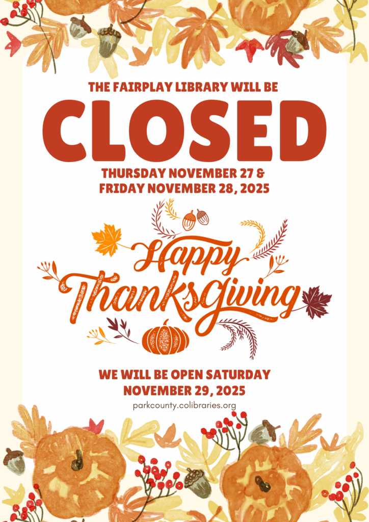 CLOSED THANKSGIVING