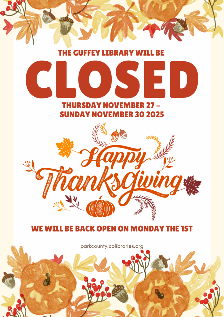CLOSED THANKSGIVING