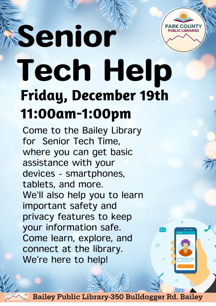 Bailey: Senior Tech Help