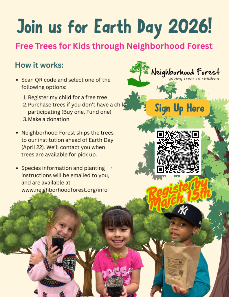 Bailey: Neighborhood Forest Tree Sign-Up!