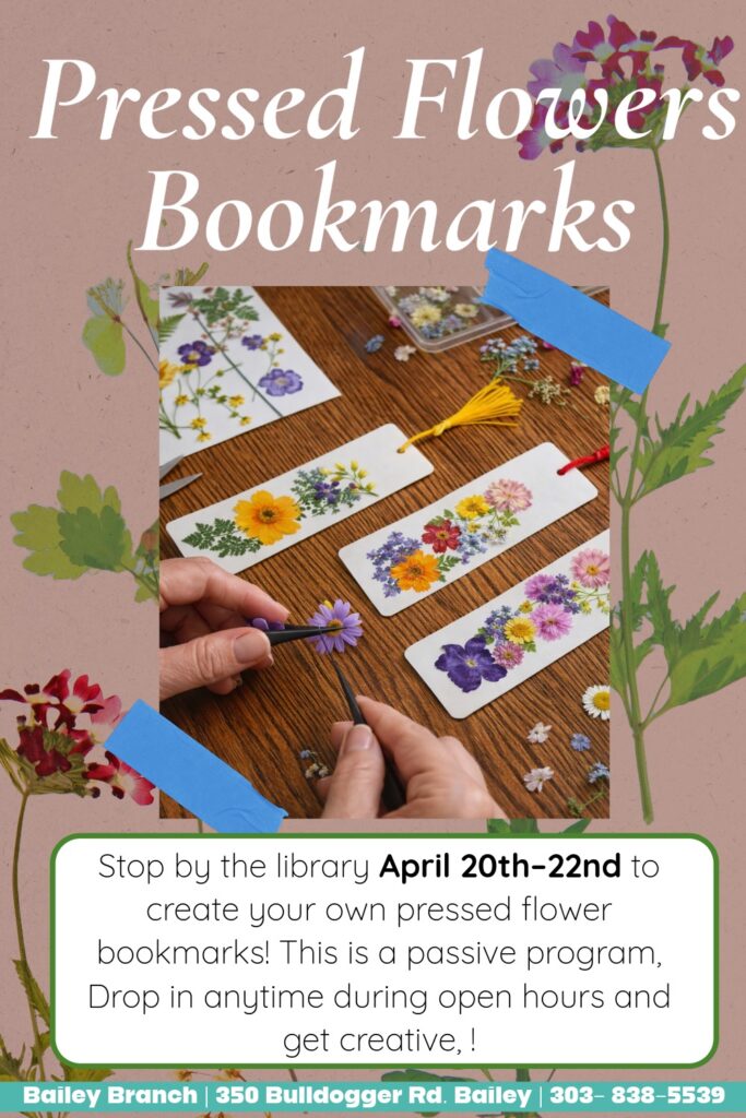 Bailey: Pressed Flowers Bookmarks